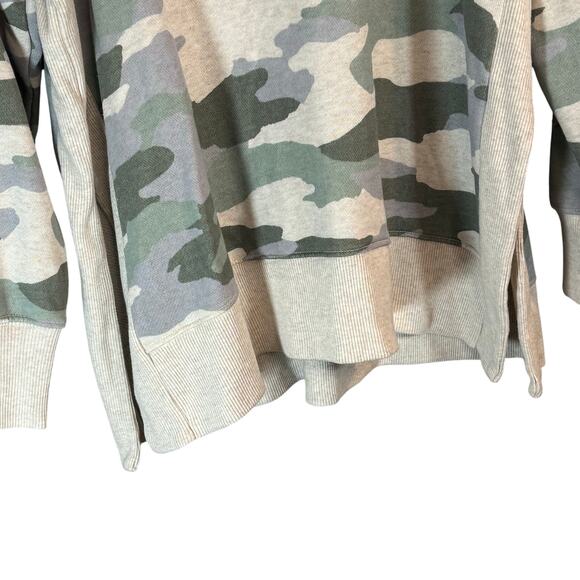 Aerie Camo Oversized Sweatshirt Size L - Picture 3 of 6
